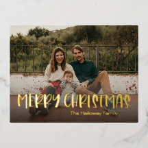 Einfache Weihnachten Volles Foto Gold