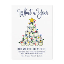 Einfache Weihnachts-Begrüßung im Jahr