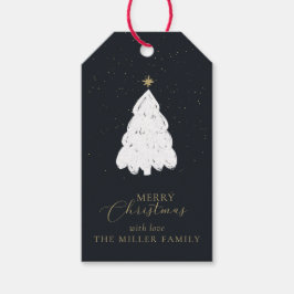 Einfache Weihnachtsbaummarke der Marine Geschenkanhänger