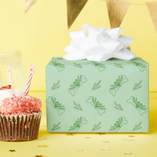 Einfache Weihnachtspatrone Geschenkpapierrolle   Geschenkpapier