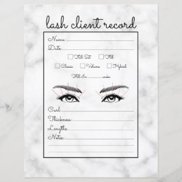 Einfache, weiße, schwarze Marmorlasche