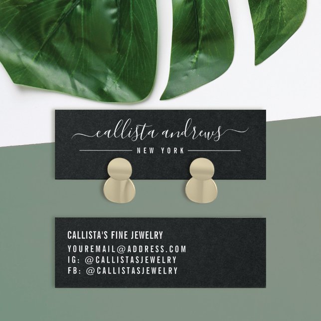 Einfache weiße schwarze Skripterfassungskarte (Von Creator hochgeladen)