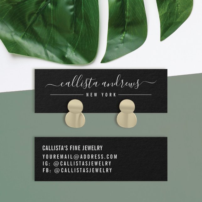 Einfache weiße schwarze Skripterfassungskarte (Von Creator hochgeladen)