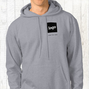 Einfache Werbung für Logos und Texte Hoodie