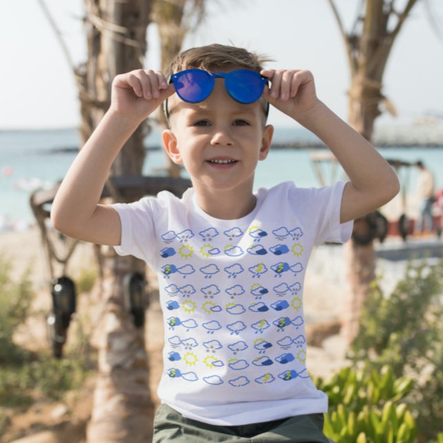 einfache Wettersymbole T-Shirt (Von Creator hochgeladen)