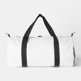 Einfache White Small Duffel Tasche - Duffel Tasche