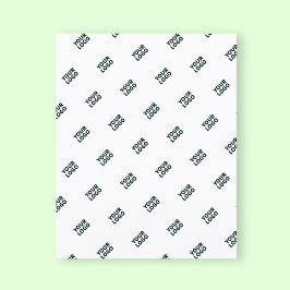 Einfache Wiederholung des Logos | weiß