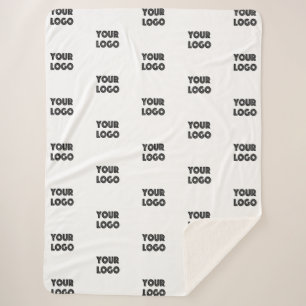 Einfache Wiederholung des Logos   weiß Sherpadecke
