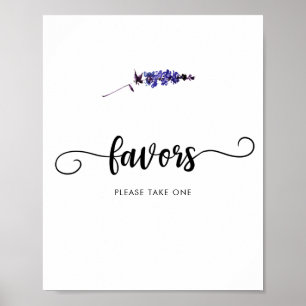 Einfache Wildblume bevorzugt BITTE EIN Poster nehm