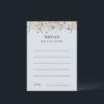 Einfache Wildblume Fern Dusty Blue Admin Card Hinweiskarte<br><div class="desc">Dieses schlichte Farnfarn-Design aus staubblauer Wildblume ist eine elegante Anordnung von goldgeometrischen Rahmen, die mit zarten Bouquets und Stielen aus bohfarbenem Blumengrün verziert sind. Mit einer Palette von zeitlosen, hellblauen Hintergründen, klassischen schwarzen Typografien und farbenfrohen Wildblumen, schaffen Sie ein romantisches Ambiente, das sich durch eine schöne und polierte Atmosphäre auszeichnet....</div>