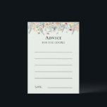 Einfache Wildblume Fern Minze Green Advertise Card Hinweiskarte<br><div class="desc">Diese Wildblume Farn Mint Green Ratgeber-Karte Design ist eine elegante Anordnung von klassischen goldenen geometrischen Rahmen mit delikaten boho blumengeschmückten Bouquets und Stiele. Mit einer Palette zeitloser, hellgrüner Minzhintergründe mit klassischer schwarzer Typografie und farbenfrohen Wildblumen schaffen Sie ein romantisches Ambiente, in dem Sie sich wunderbar entspannen können. Mit koordinierten Stilrichtungen...</div>