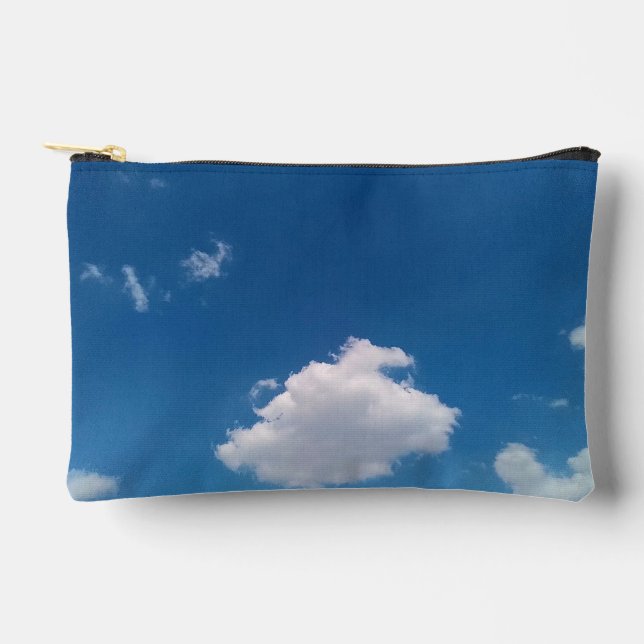 Einfache Wolke Zubehörtasche (Vorderseite)