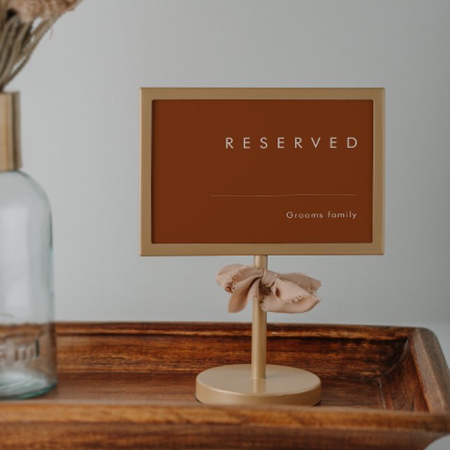 einfache Wüste | Terracotta-Zeichen (Von Creator hochgeladen)