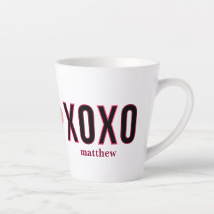 Einfache Xoxo Workout Niedlicher Valentinstag Milchtasse