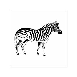 Einfache Zebra Art Self Inking Briefmarke Permastempel