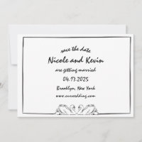 Einfache zeitlose, handgeschriebene Swan-Illustrat