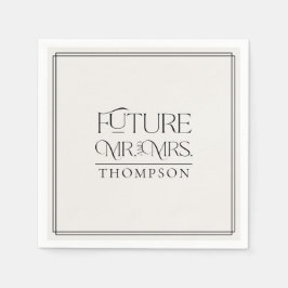 Einfache Zukunft - Das Duschpapier von Frau Ivory Serviette