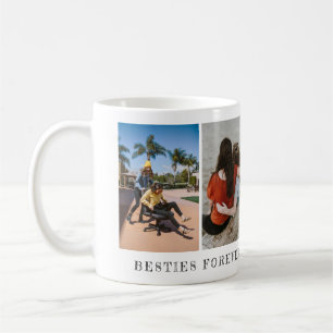 Einfache zwei Bestien für immer Foto Personalisier Kaffeetasse