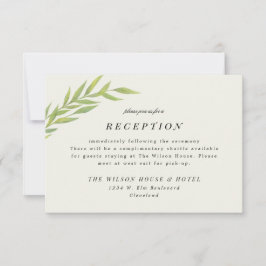 Einfache Zweigniederheirat Save The Date