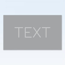 Einfacher 3-dimensional aussehender Text | Grau