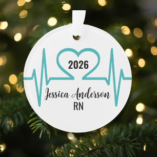 Einfacher Absolvent Doktor Medizin Krankenschweste Ornament