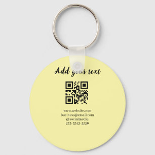 einfacher benutzerdefinierter QR-Code, fügen Sie I Schlüsselanhänger