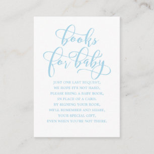 Einfacher blauer begleitkarte