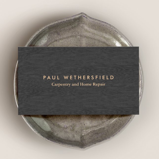 Einfacher Carpentry und Wartung Visitenkarte (Von Creator hochgeladen)