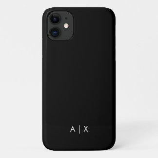 Einfacher Coupname mit Monogramm Case-Mate iPhone Hülle