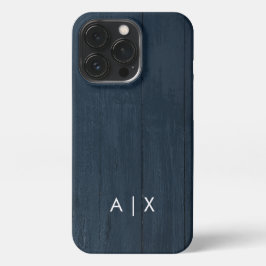 Einfacher Coupname mit Monogramm iPhone 13 Pro Hülle