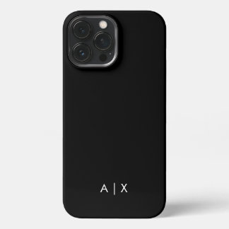 Einfacher Coupname mit Monogramm iPhone 13 Pro Max Hülle