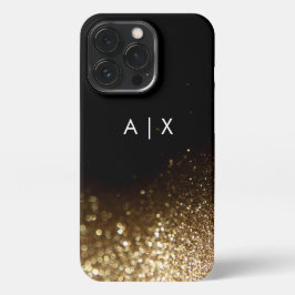 Einfacher Coupname mit Monogramm iPhone 13 Pro Hülle