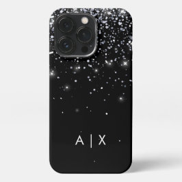 Einfacher Coupname mit Monogramm iPhone 13 Pro Hülle