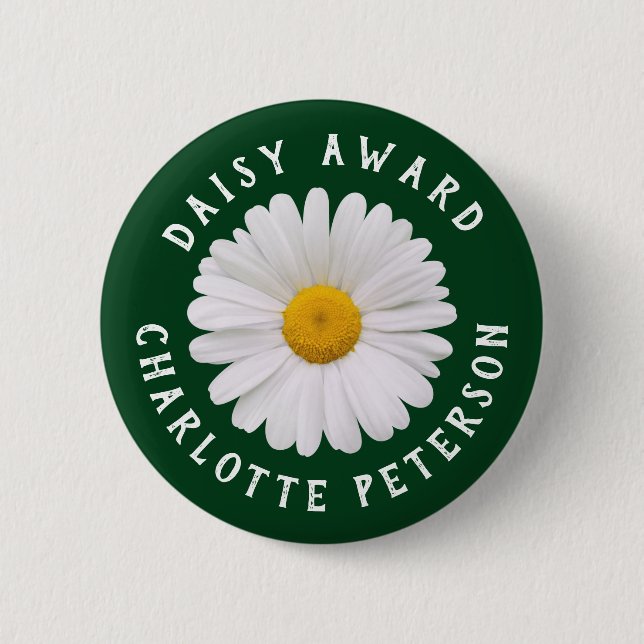 Einfacher Daisy Award  Button (Vorderseite)