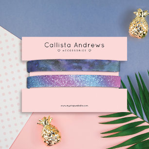 Einfacher Elegant Pink Black Hearts Armband Displa