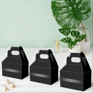 Einfacher eleganter Farbverlauf-Streifen, Farbe ed Geschenkschachtel