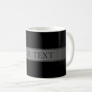 Einfacher eleganter Farbverlauf-Streifen, Farbe ed Kaffeetasse