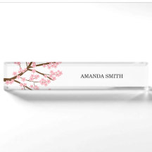 Einfacher Eleganter Kirschblüten Sakura Baum Rosa