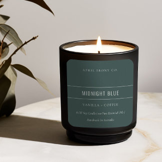 EINFACHER ELEGANTER MINIMAL MODERNER DUSKY GRAU BL QUADRATISCHER AUFKLEBER