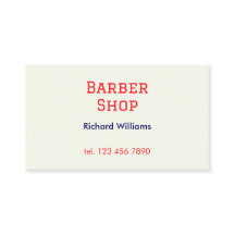 Einfacher Friseursalon