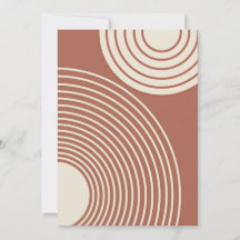 Einfacher geometrischer abstrakter Zen-Stil