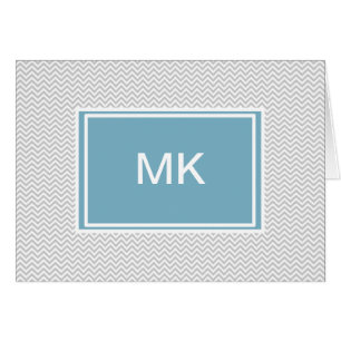 Einfacher grauer Zickzack