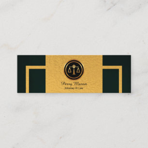 Einfacher grüner Schmutz-vertikaler Mini Visitenkarte