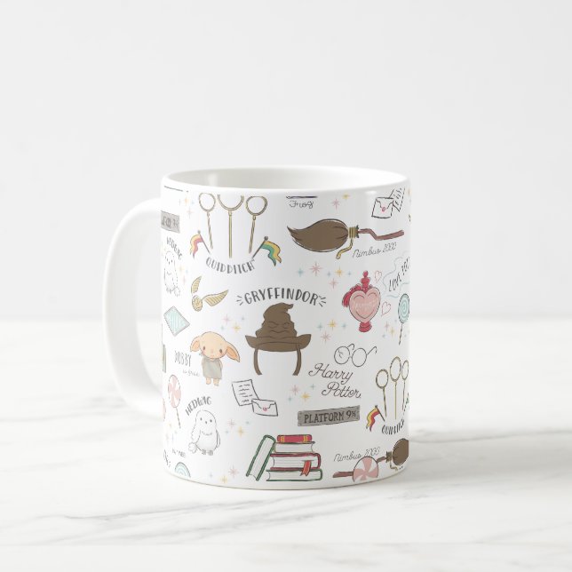 Einfacher Harry Potter - Dobby Baby Shower Kaffeetasse (Vorderseite Links)