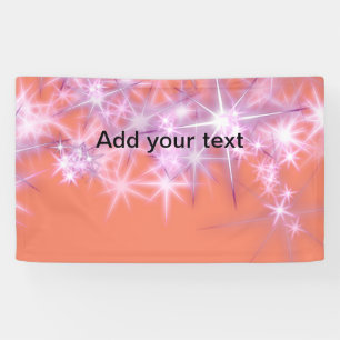 Einfacher himmelblauer Glitter-Sternenglanz, füge Banner