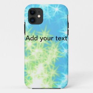 Einfacher himmelblauer Glitter-Sternenglanz, füge Case-Mate iPhone Hülle