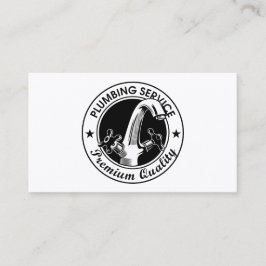 Einfacher Klempner Visitenkarte