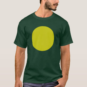 Einfacher Kreis - Banane T-Shirt