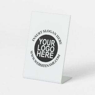 Einfacher Logo-Ersatz & moderner professioneller S Sockelschild