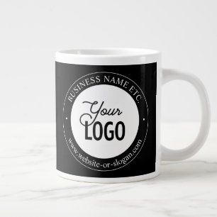 Einfacher Logo-Ersatz und anpassbarer Text Schwa Jumbo-Tasse